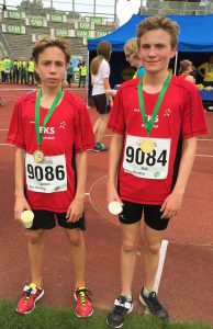 EKS-Schüler Nick Frölich siegte im Minimarathon