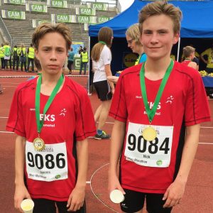 EKS-Schüler Nick Frölich siegte im Minimarathon