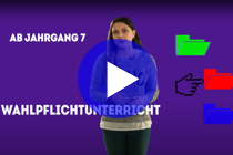 Alles über die Angebote im Wahlpflichtunterricht der EKS wird in diesem Video gezeigt.