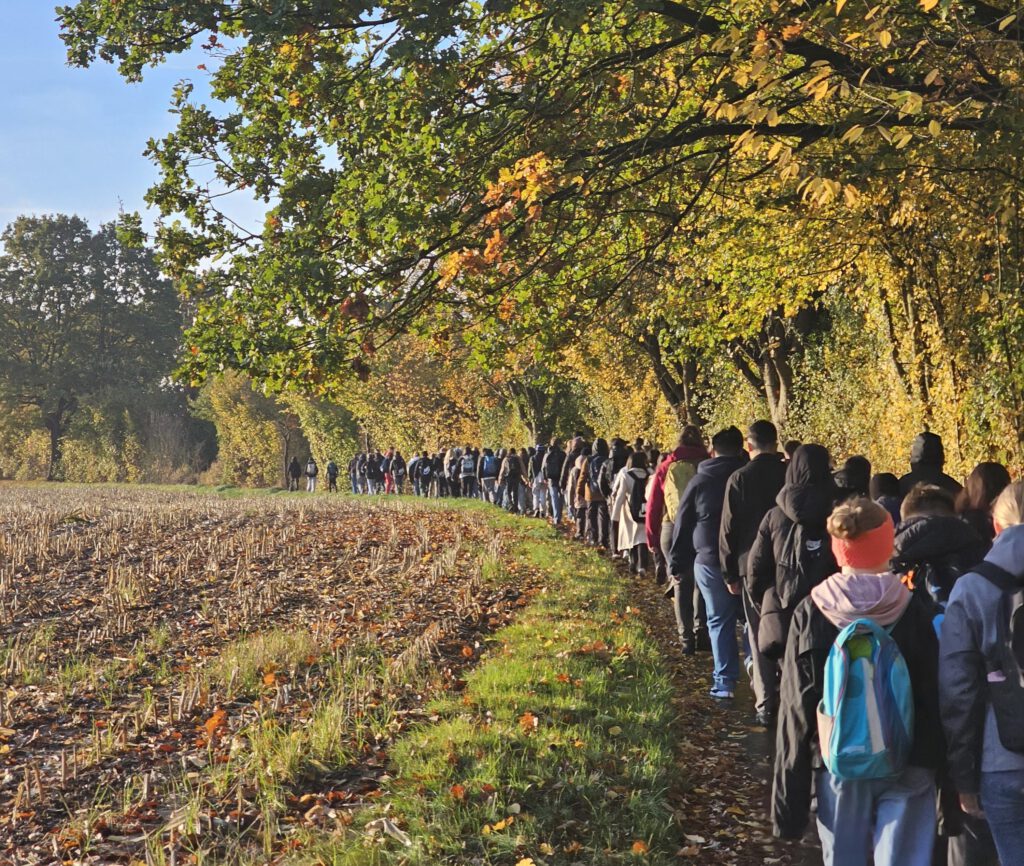 Durch Herbstfarben wandern