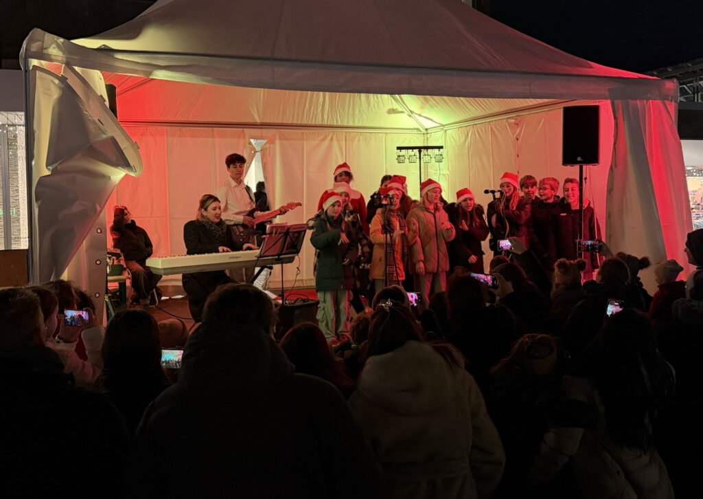 Auftritt auf dem Nikolausmarkt 1