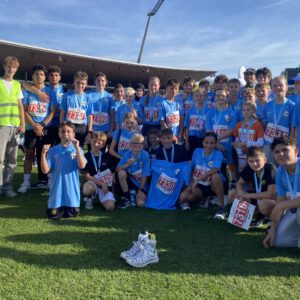 Schülerinnen und Schüler der EKS beim Kasseler Mini-Marathon